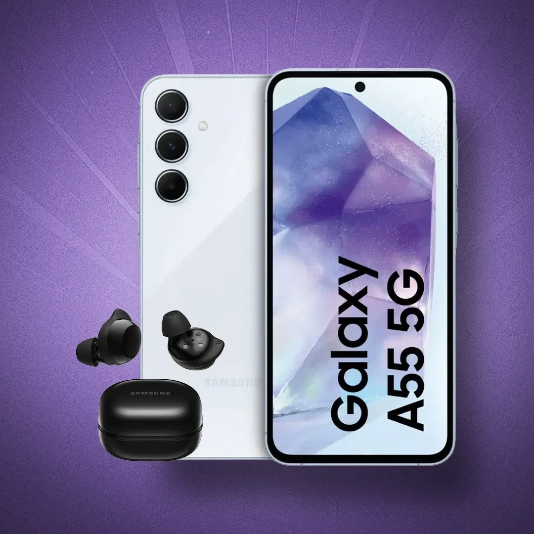 Galaxy A55 + écouteurs Buds